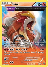 Entei (15) - XY - Ancient Origins - 15/98