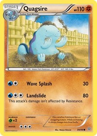 Quagsire - XY - Ancient Origins - 39/98