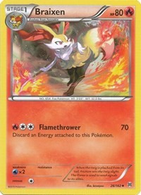 Braixen - XY - BREAKthrough - 26/162