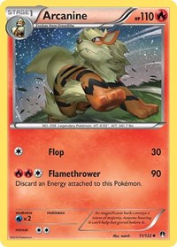 Arcanine - XY - BREAKpoint - 11/122