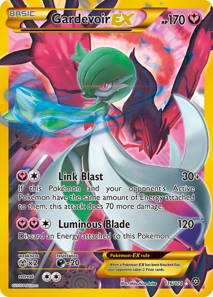 Gardevoir EX (Secret) [STS - 116/114]  Tap N Roll Singles