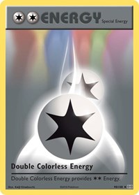 Double Colorless Energy - XY - Evolutions - 90/108