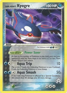 Team Aqua's Kyogre - 3/95 (EX Team Magma vs Team Aqua) - Deck Exclusives - 003/095