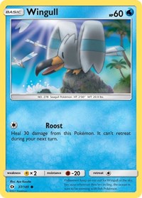 Wingull - SM Base Set - 37/149