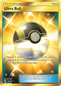 Ultra Ball (Secret) - SM Base Set - 161/149