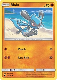 Riolu - SM - Burning Shadows - 70/147