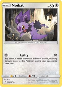 Noibat - SM - Burning Shadows - 109/147