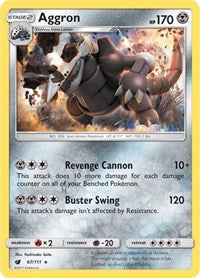 Aggron - SM - Crimson Invasion - 67/111