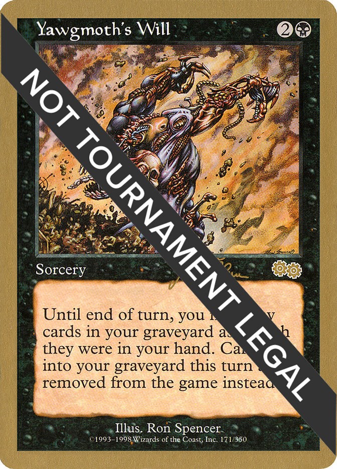 Yawgmoth's Will - 1999 Jakub Slemr (USG)