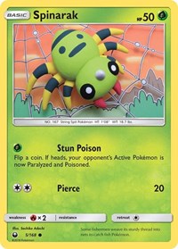 Spinarak - SM - Celestial Storm - 5/168