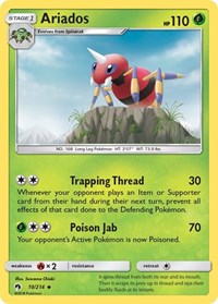 Ariados - SM - Lost Thunder - 10/214
