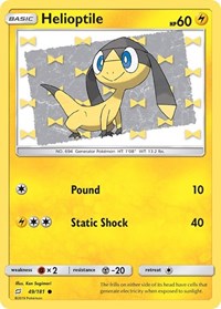 Helioptile - SM - Team Up - 49/181