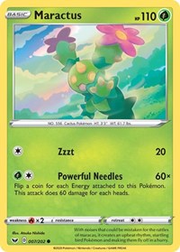 Maractus - SWSH01: Sword & Shield Base Set - 007/202