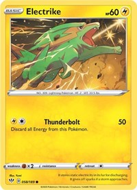 Electrike - SWSH03: Darkness Ablaze - 058/189