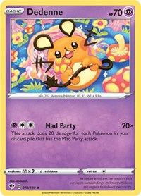 Dedenne - SWSH03: Darkness Ablaze - 078/189