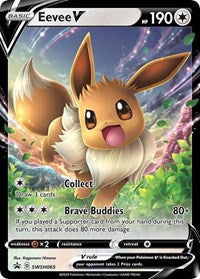 Eevee V - SWSH065 - SWSH: Sword & Shield Promo Cards - SWSH065