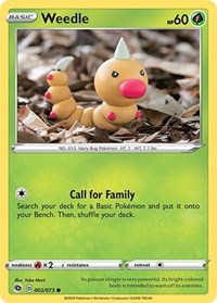 Weedle - Champion's Path - 02/73