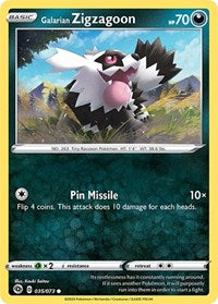 Galarian Zigzagoon - Champion's Path - 35/73