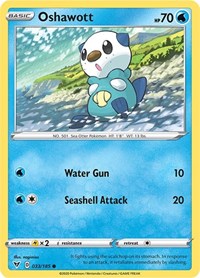 Oshawott - SWSH04: Vivid Voltage - 033/185