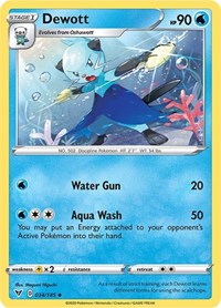 Dewott - SWSH04: Vivid Voltage - 034/185