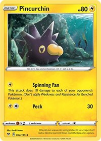 Pincurchin - SWSH04: Vivid Voltage - 062/185