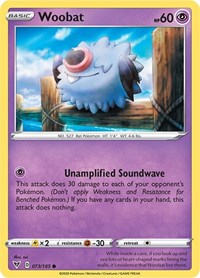 Woobat - SWSH04: Vivid Voltage - 073/185