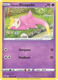 Galarian Slowpoke - SWSH06: Chilling Reign - 054/198
