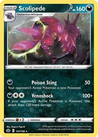 Scolipede - SWSH06: Chilling Reign - 107/198
