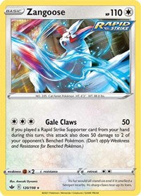 Zangoose - SWSH06: Chilling Reign - 120/198