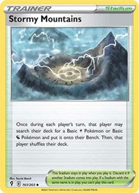 Stormy Mountains - SWSH07: Evolving Skies - 161/203