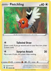 Fletchling - SWSH07: Evolving Skies - 138/203