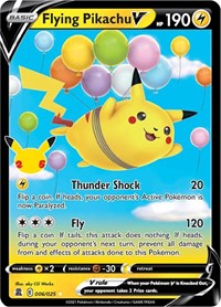 Flying Pikachu V - Celebrations - 006/025