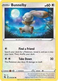 Bunnelby - SWSH08: Fusion Strike - 214/264
