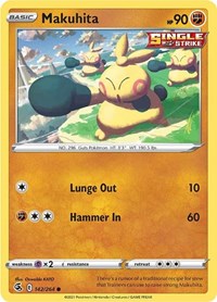 Makuhita - SWSH08: Fusion Strike - 142/264