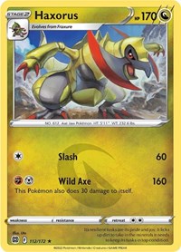 Haxorus - SWSH09: Brilliant Stars - 112/172