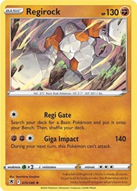 Regirock - SWSH10: Astral Radiance - 075/189