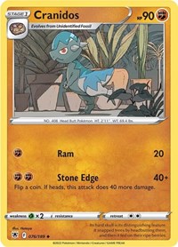 Cranidos - SWSH10: Astral Radiance - 076/189