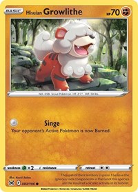 Hisuian Growlithe - SWSH11: Lost Origin - 083/196