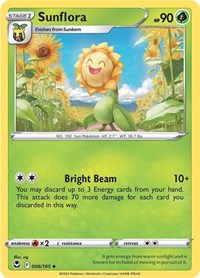 Sunflora - SWSH12: Silver Tempest - 006/195