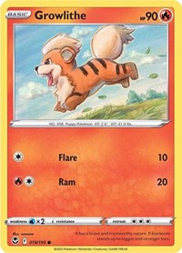 Growlithe - SWSH12: Silver Tempest - 019/195