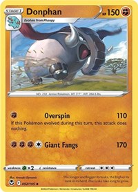 Donphan - SWSH12: Silver Tempest - 092/195