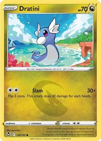 Dratini - SWSH12: Silver Tempest - 129/195
