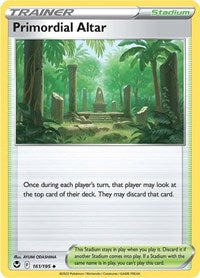 Primordial Altar - SWSH12: Silver Tempest - 161/195