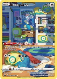 Dunsparce - SWSH: Crown Zenith: Galarian Gallery - GG23/GG70