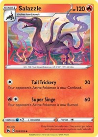 Salazzle - SWSH: Crown Zenith - 028/159