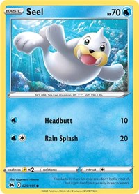 Seel - SWSH: Crown Zenith - 029/159