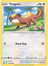Yungoos - SWSH: Crown Zenith - 117/159