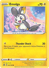Emolga - SWSH: Crown Zenith - 047/159