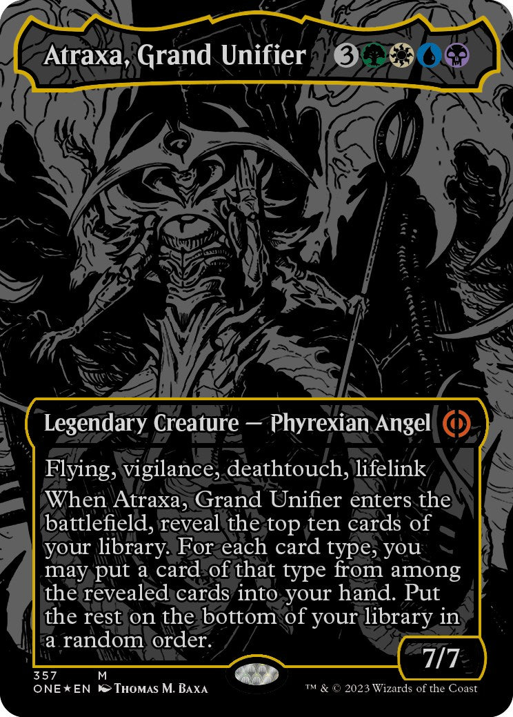 Atraxa, Grand Unifier (Oil Slick Raised Foil)