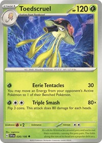 Toedscruel - SV01: Scarlet & Violet Base Set - 026/198